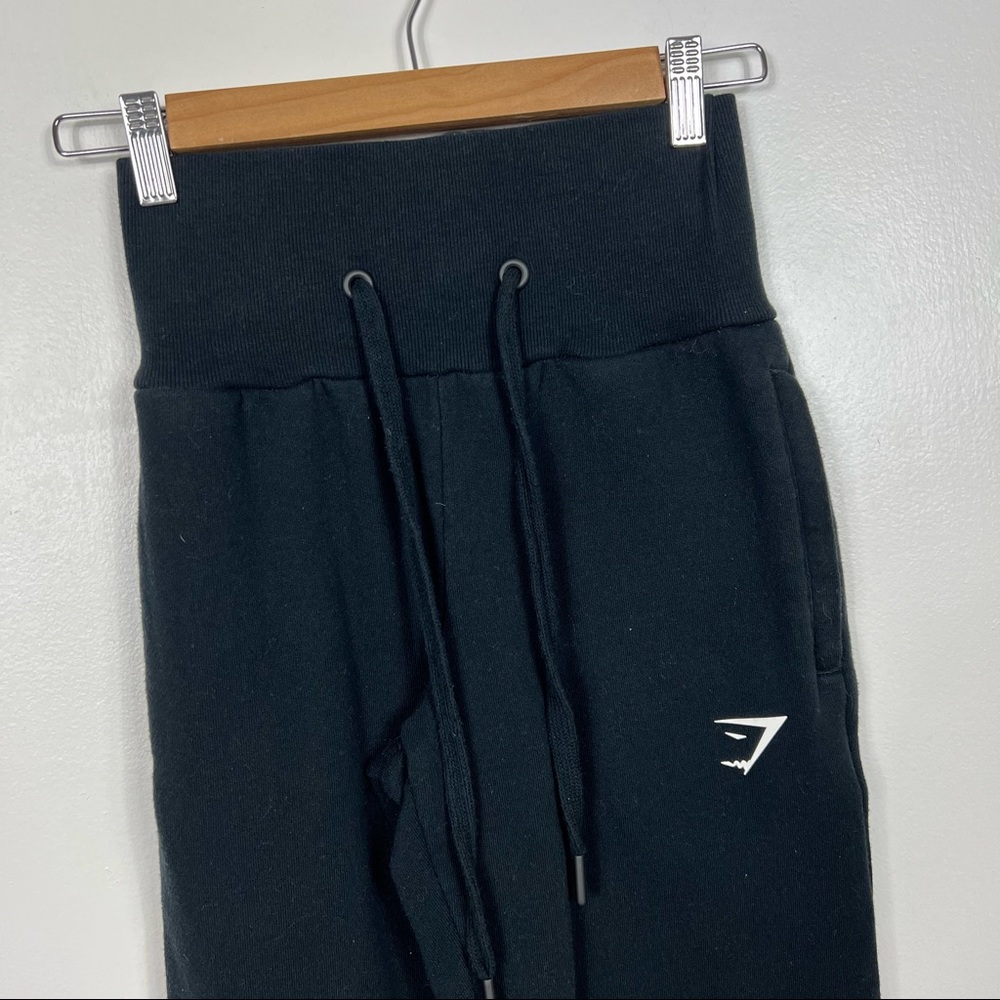 Gymshark women’s high waisted black joggers size extra small